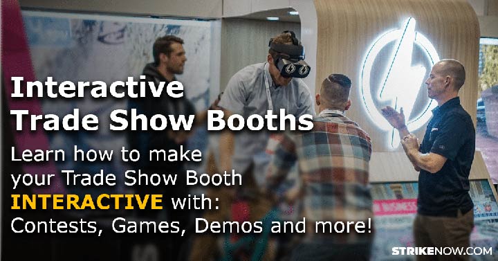 interactive trade show booths