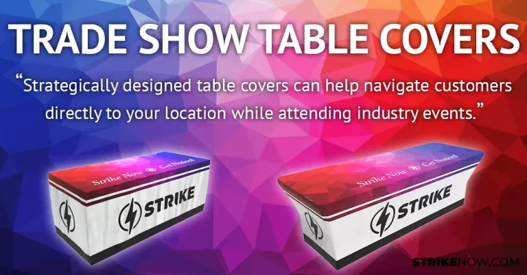 Trade Show Table Covers