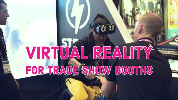 virtual reality trade show booth