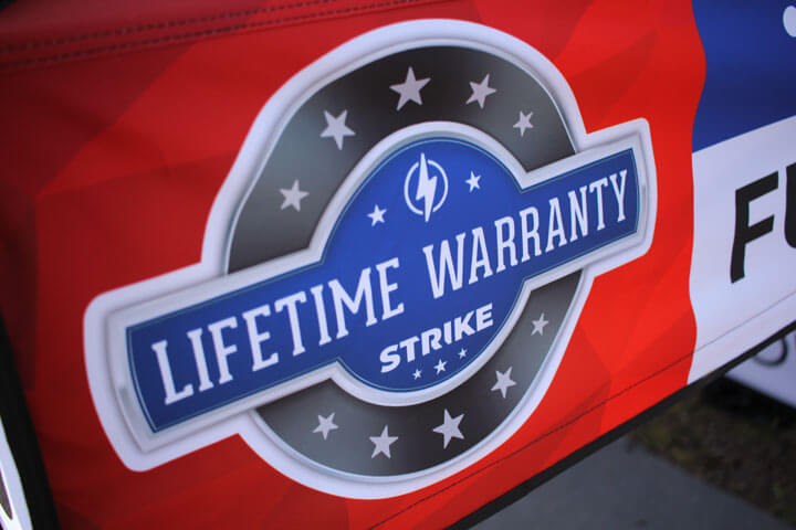 strike lifetime warranty