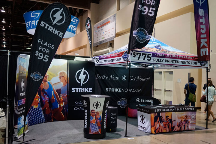 trade show flags