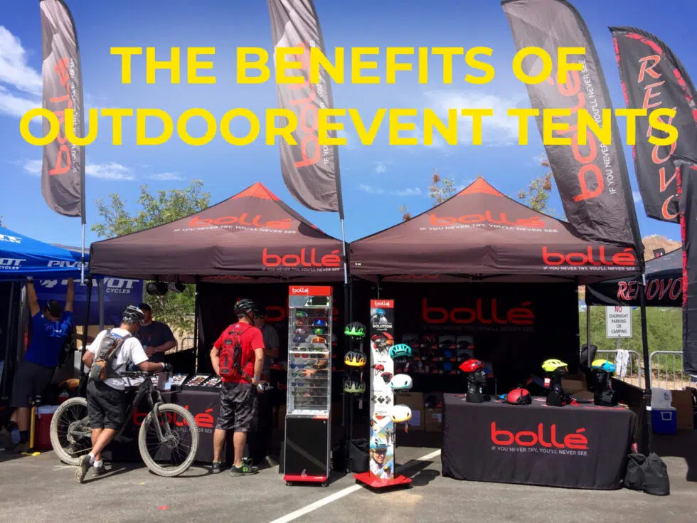 Benefits of outdoor event pop-up tents