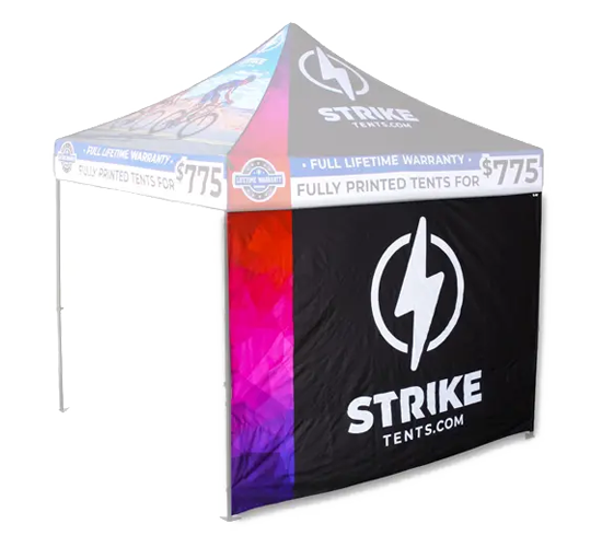 strike 10′ full wall single-sided