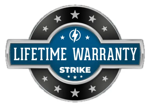 Strike Visuals Life Time Warranty