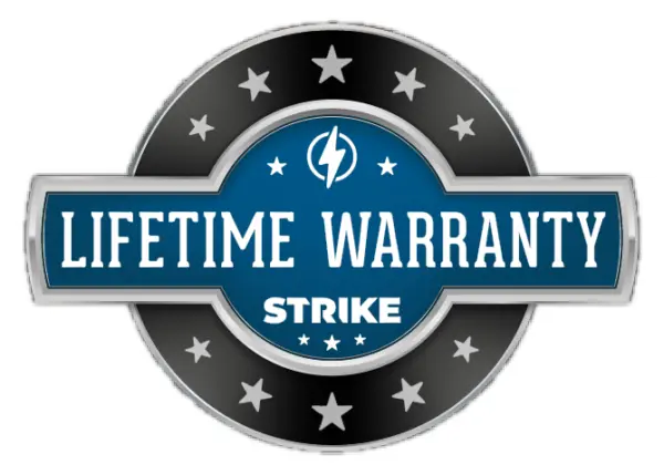 strike visuals life time warranty