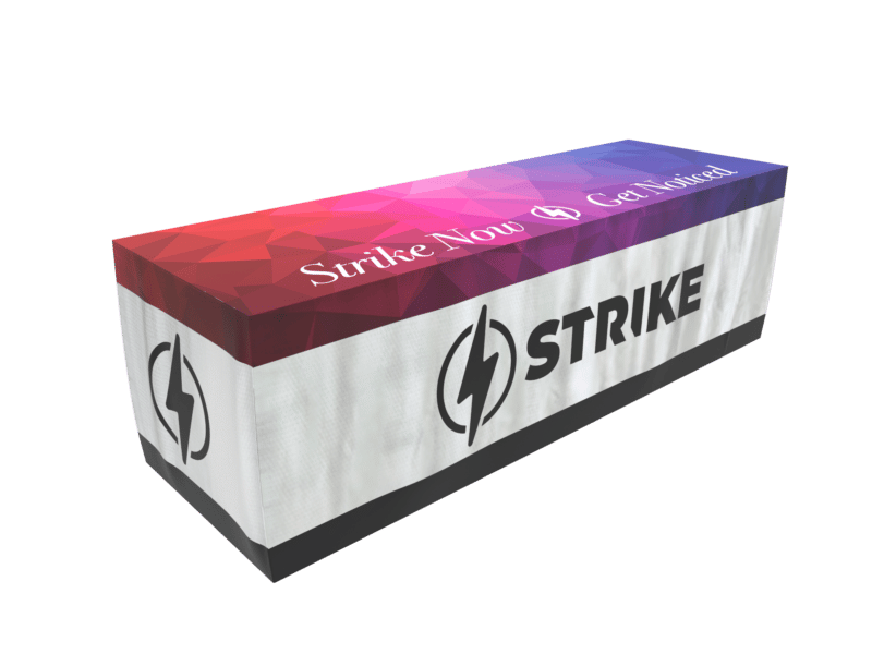 strike fitted table cover