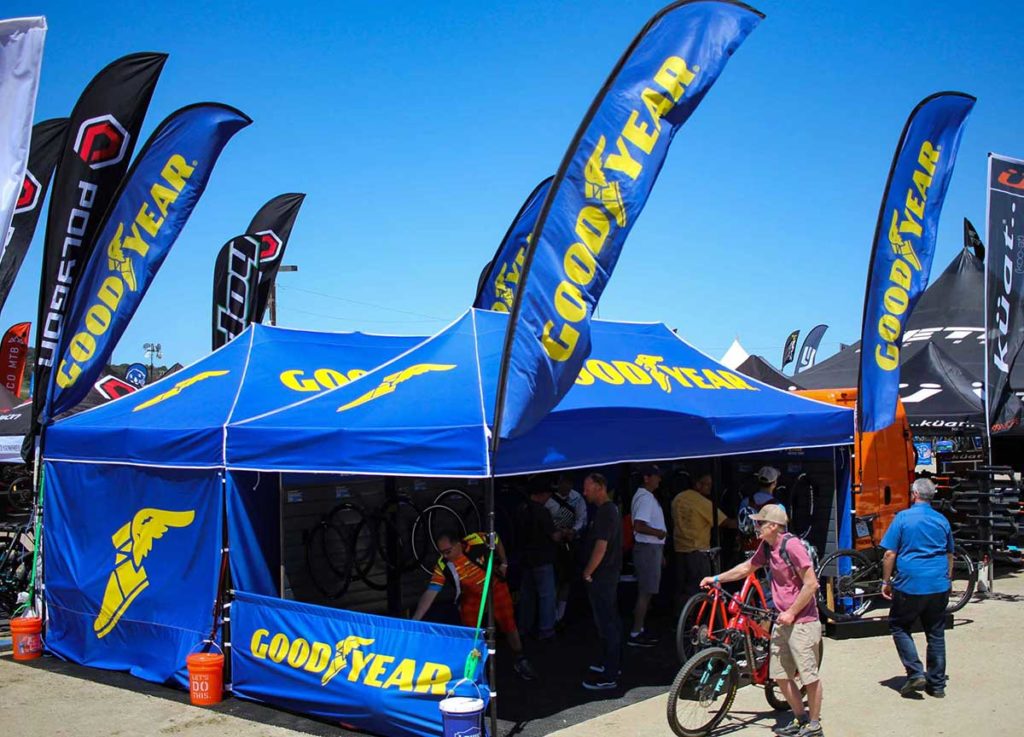 goodyear flags and tents