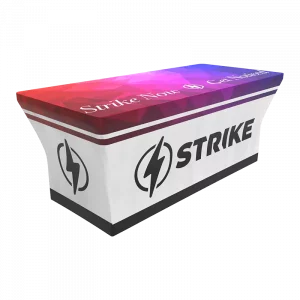 Strike Custom Stretch Table Covers