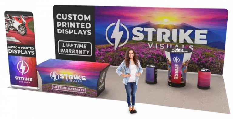 strike discount trade show booth 20×10 package d