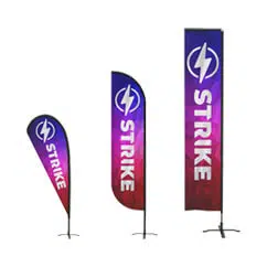 custom printed flags optimized