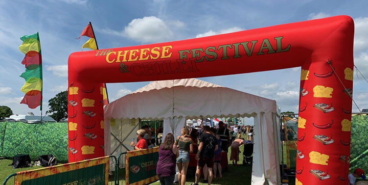 festival inflatable arch