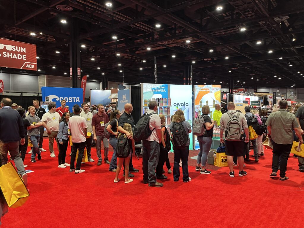 case study: how owala elevated their brand with custom light box displays at the ace hardware fall convention